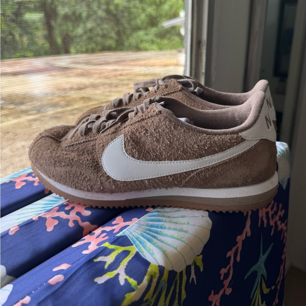 Brown Suede Sneakers